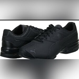 Puma Mens Tazon 6 Fracture (191175-01) Black Sneakers  Size 13W